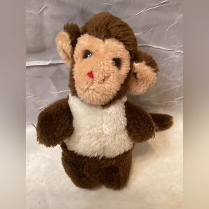 Kamar Stuffed Monkey Vintage Plush Stuffed Toy Korea